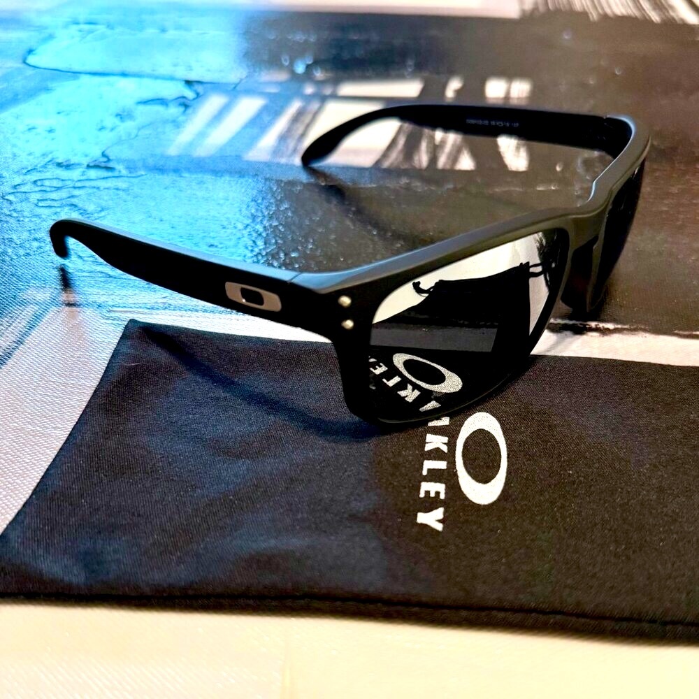 OO9102 Oakley Holbrook Chrome Iridium Prizm Polarized Sunglasses